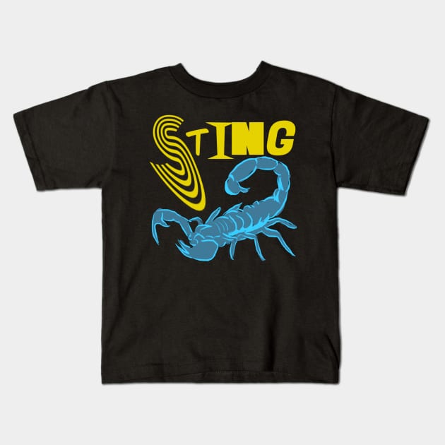 Sting Kids T-Shirt by Ace13creations